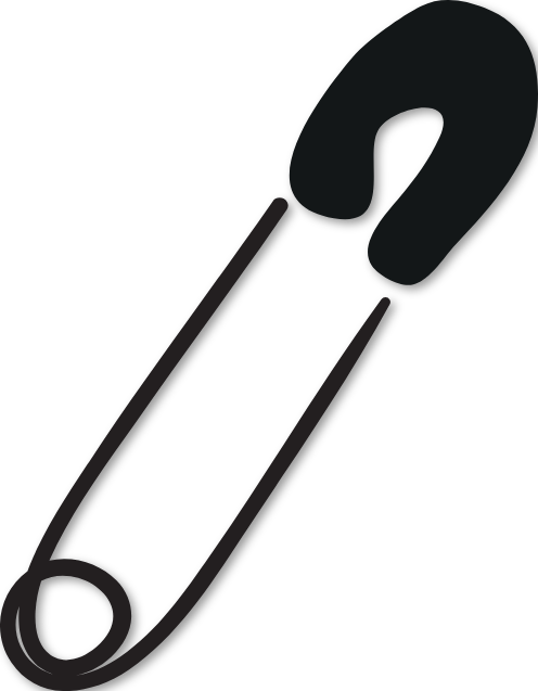 Sticker épingle à nourrice : RET04