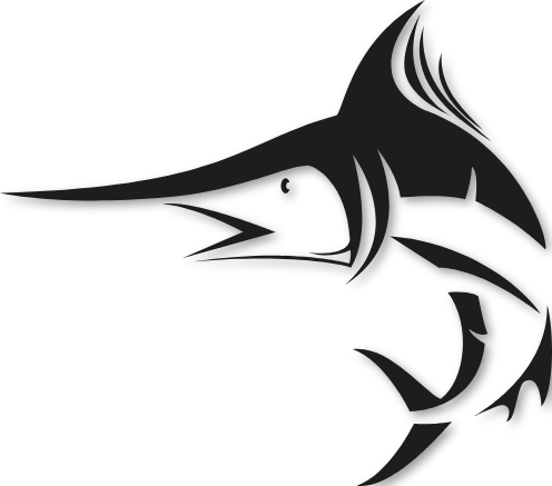 Sticker espadon bleu