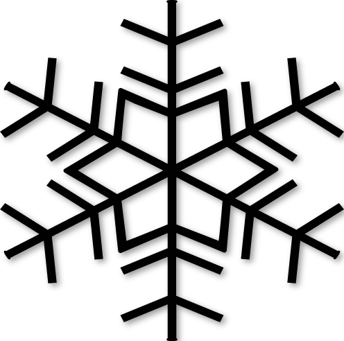 Sticker étoile de glace