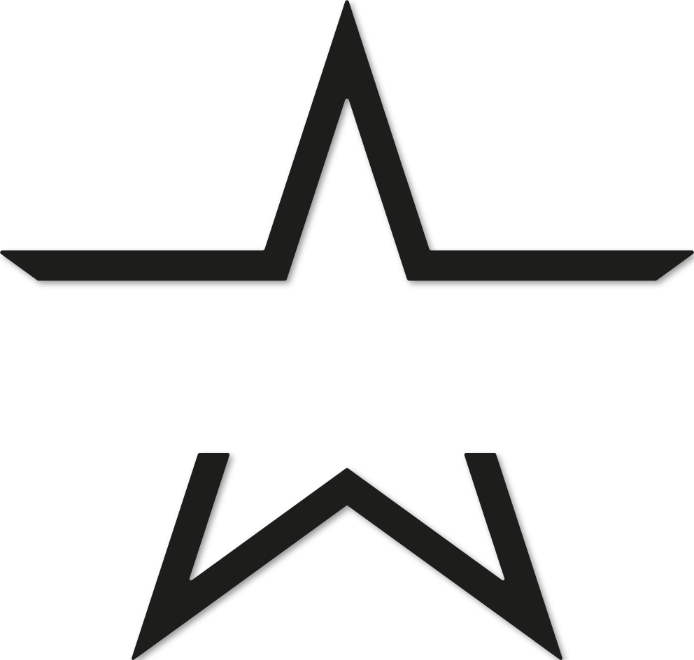 Sticker étoile personnalisable