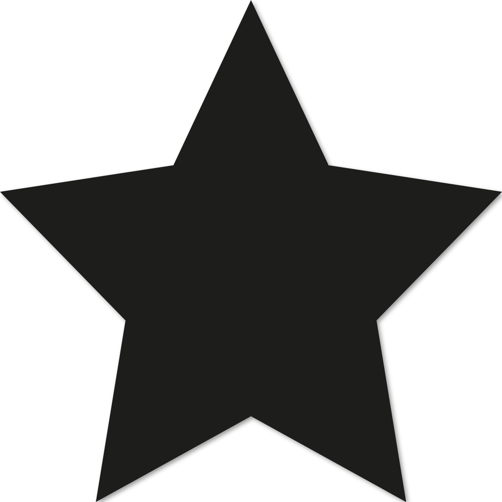 Sticker étoile pleine