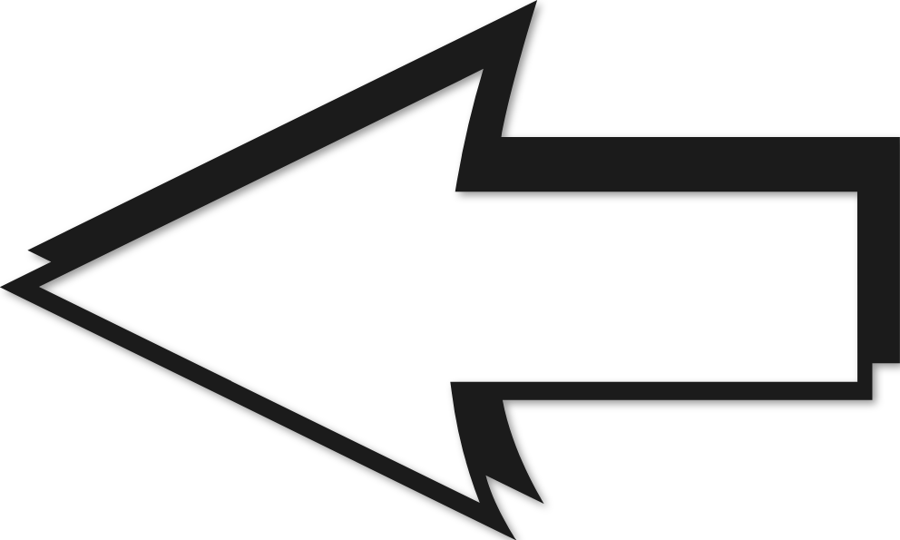 Sticker flèche modèle 10