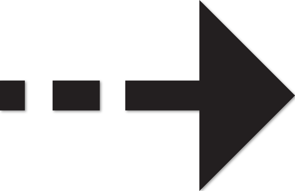 Sticker flèche modèle 26