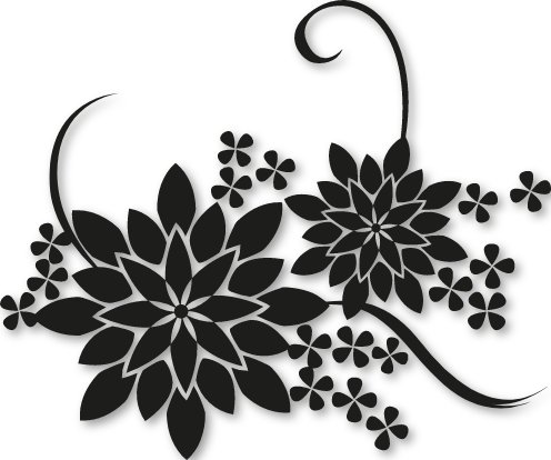 Sticker fleur de lotus