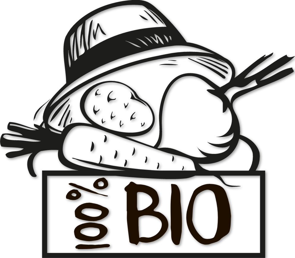 Sticker fruits et légumes bio