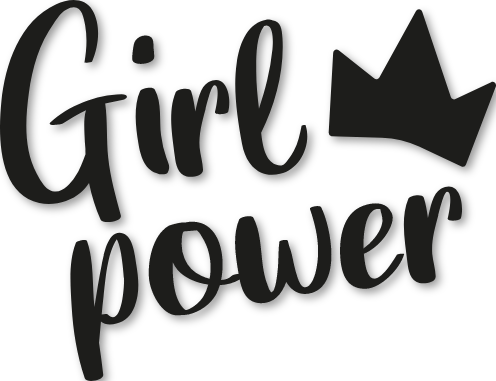 Sticker Girl Power