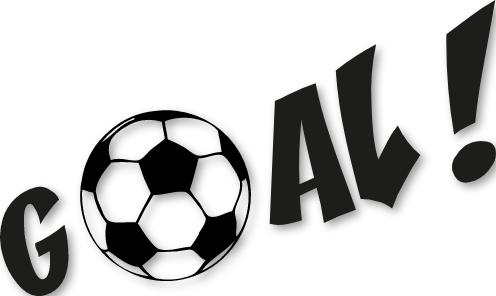 Sticker GOAL football