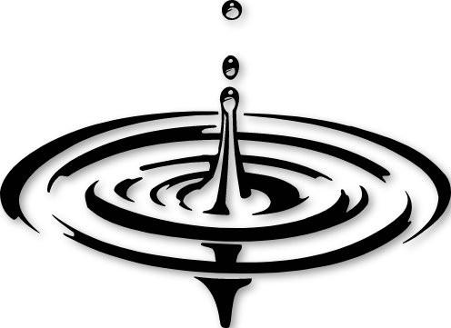 Sticker goutte d'eau