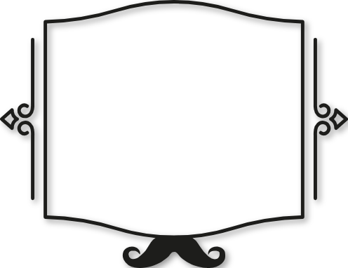 Sticker horaires vitrine barbier