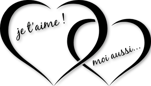 Sticker je t'aime moi aussi