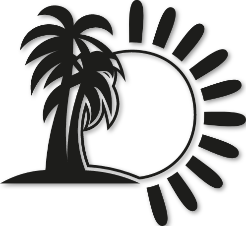 Sticker camping car - lever de soleil