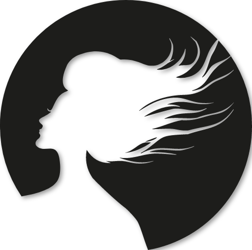 Sticker logo coiffeuse