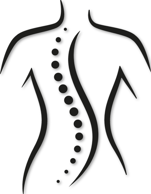 Sticker massage colonne vertébrale