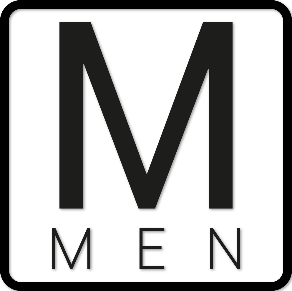 Sticker Men avec contour carré