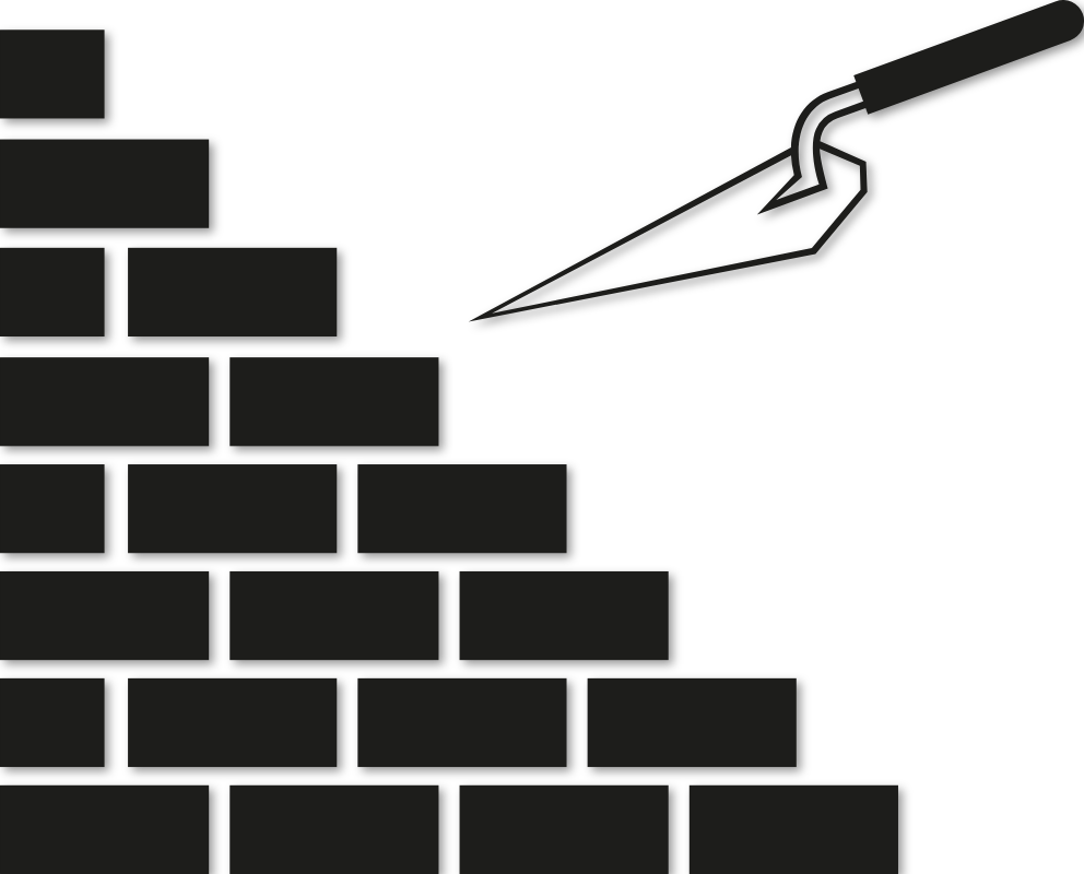 Sticker mur de maçon