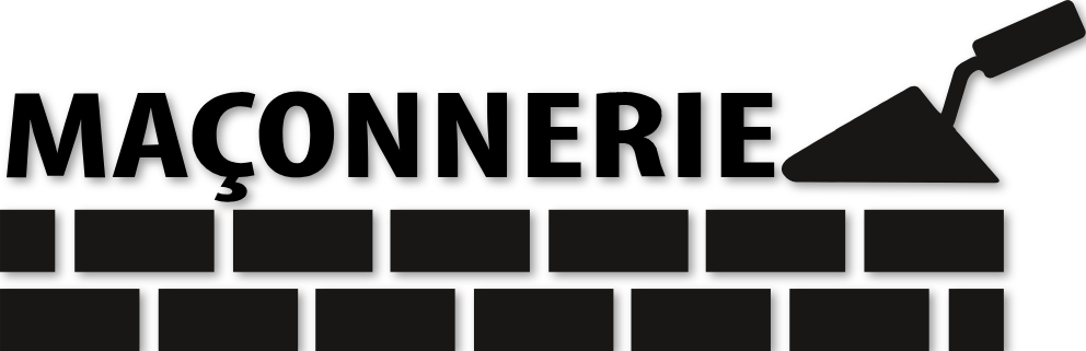 Sticker mur maçon