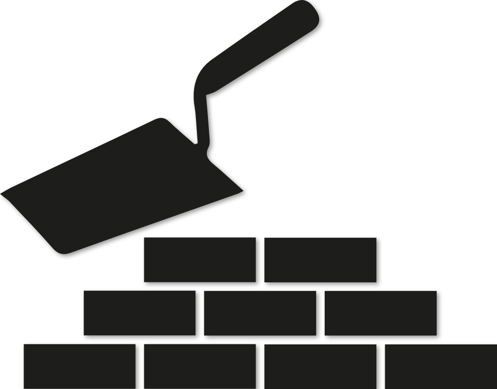 Sticker mur maçonnerie