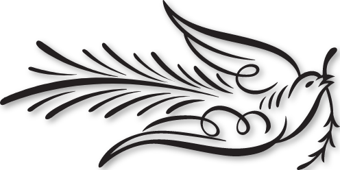 Sticker ornement mésange