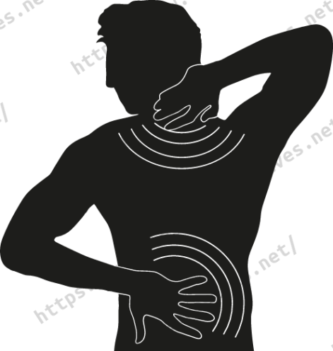 Sticker ostéopathe cervical