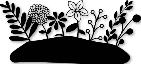 Sticker pain de fleurs