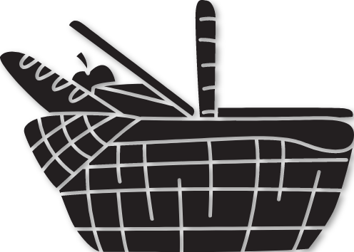 Sticker panier du primeur