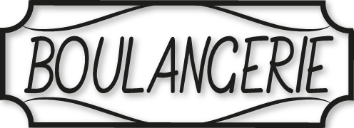 Sticker panneau boulangerie