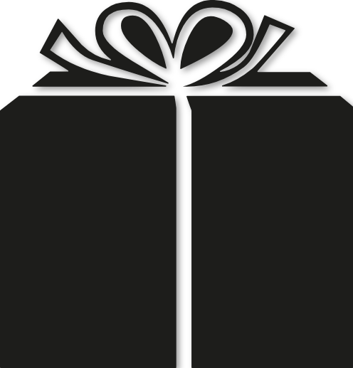 Sticker paquet cadeau