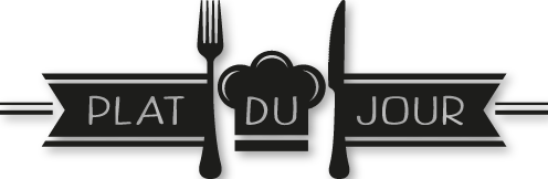 Sticker plat du jour toque du chef