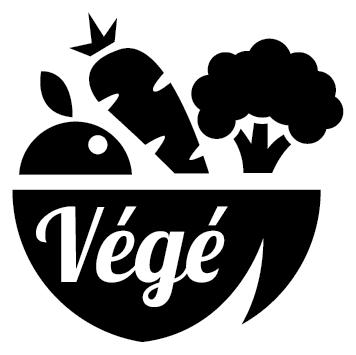Sticker plat végétarien