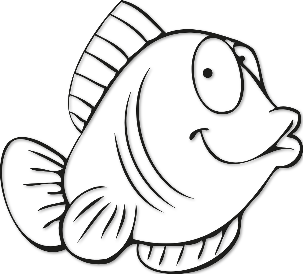 Sticker poisson lune