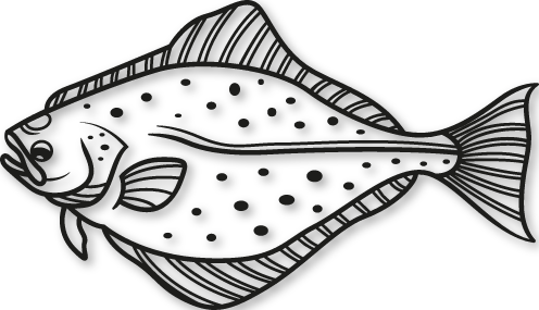 Sticker poisson sole