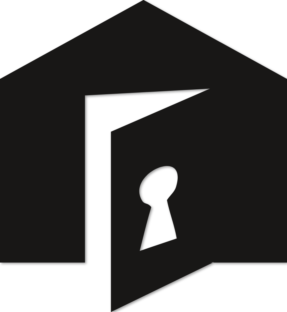 Sticker porte serrure