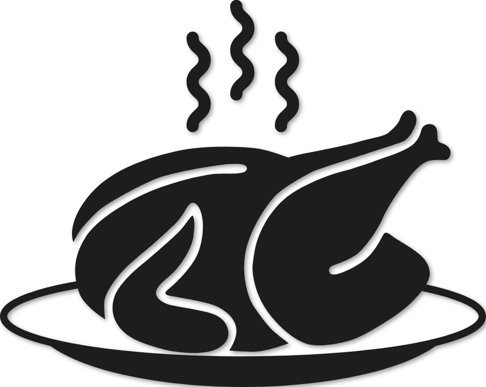 Sticker poulet fermier