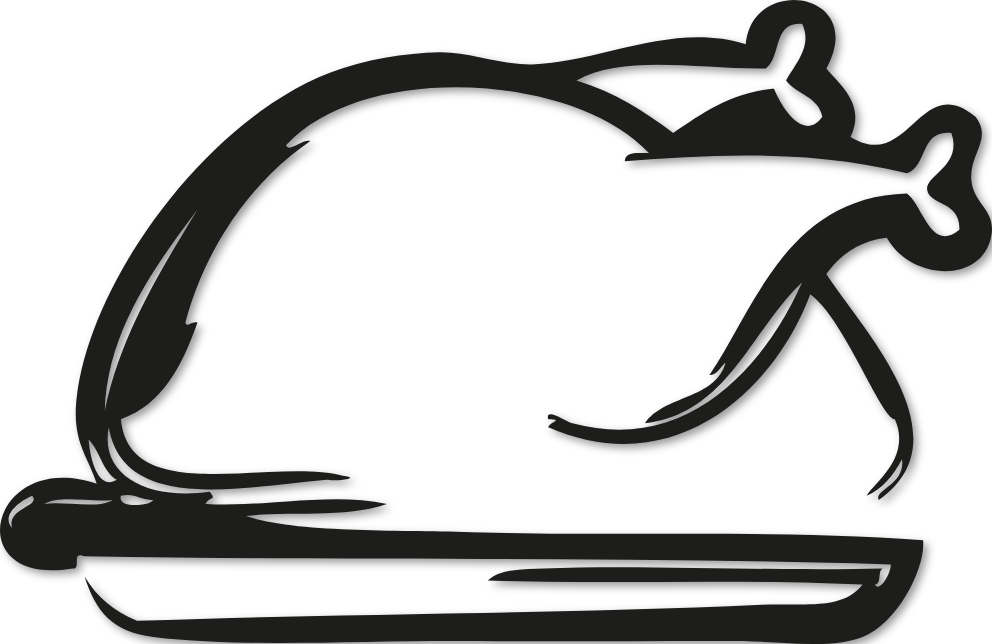 Sticker poulet rôti