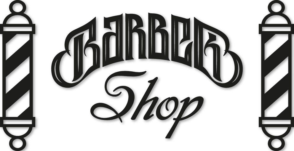 Sticker enseigne de Barbier