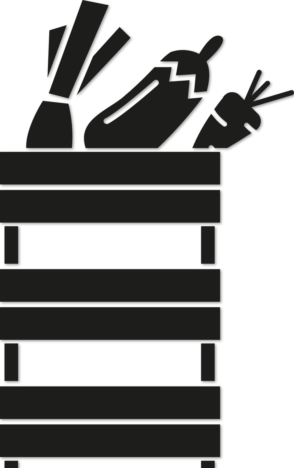 Sticker présentoir de légume