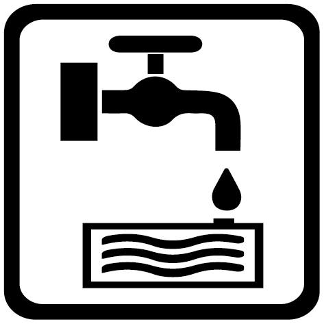 Sticker remplissage eau