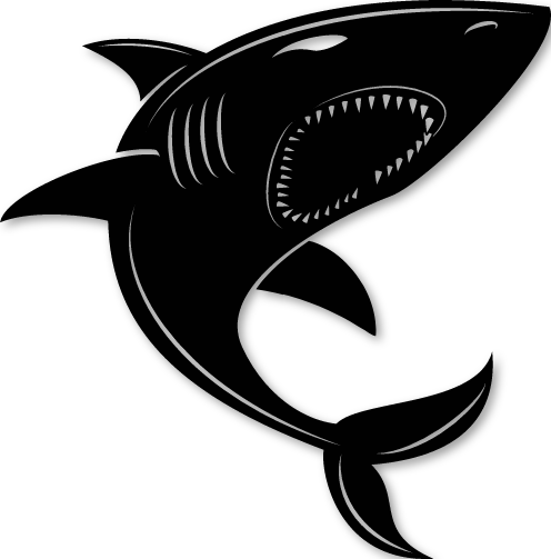 Sticker requin bouledogue