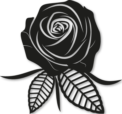 Sticker rose