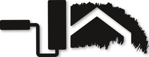 Sticker rouleau trace de peinture