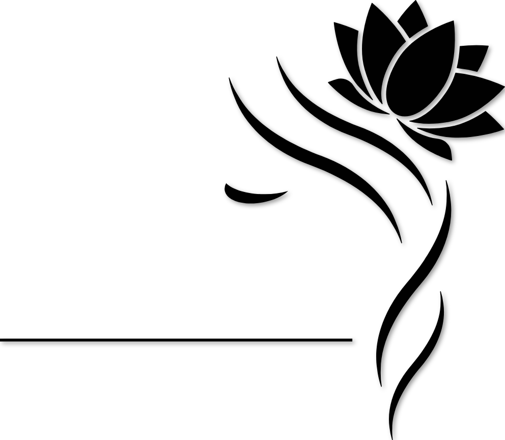 Sticker Salon de Beauté Zen - Logo professionnel adhésif