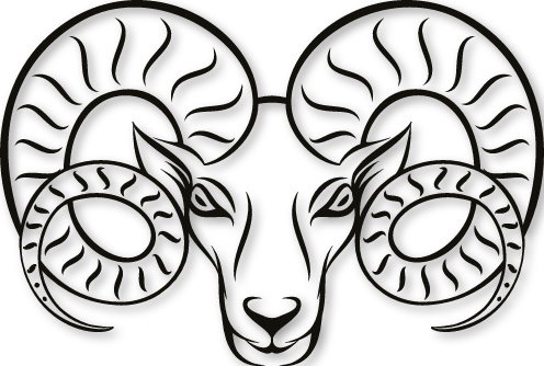 Sticker signe Belier