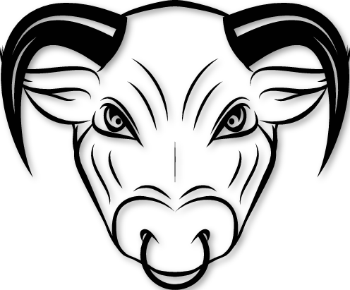 Sticker signe taureau