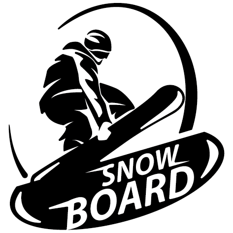 Sticker snow board