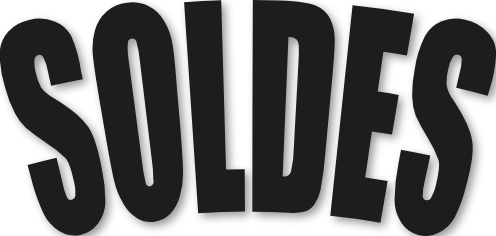 Sticker soldes arrondie