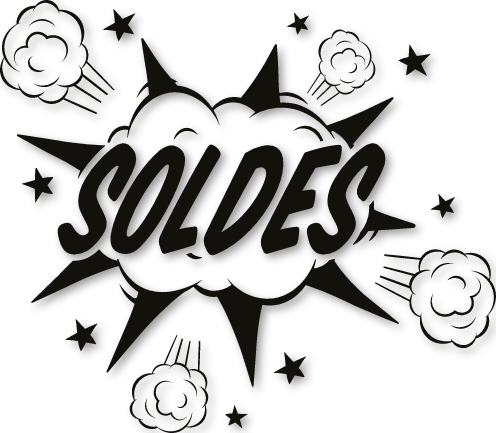 Sticker soldes design