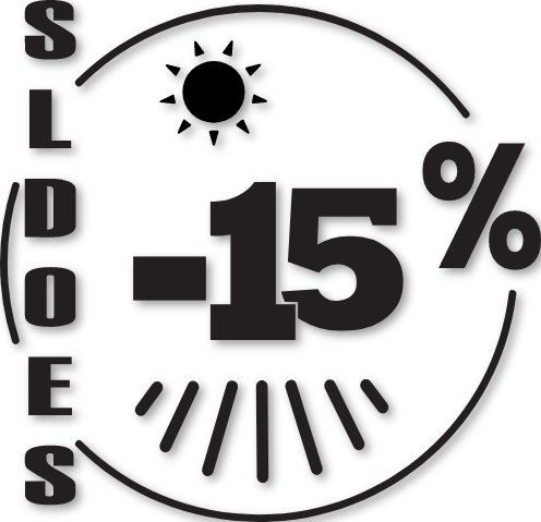 Sticker soldes été -15%