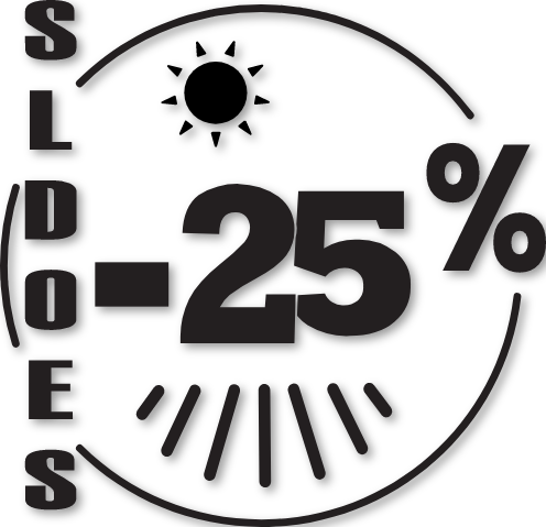 Sticker soldes été -25%