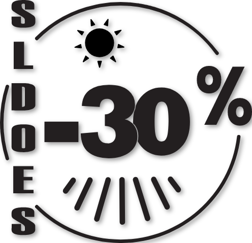 Sticker soldes été -30%