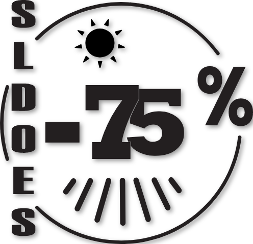 Sticker soldes été -75%